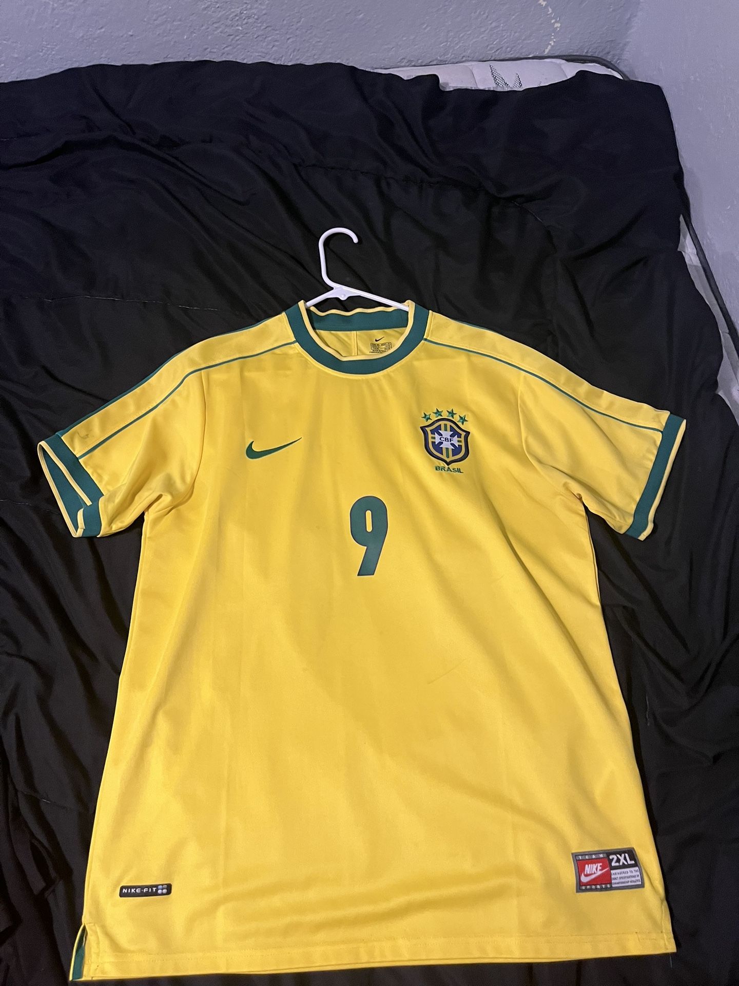 Brazil FC Soccer Futbol Jersey Men