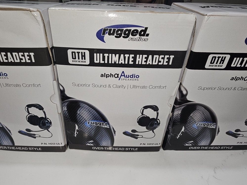 Rugged Head Sets