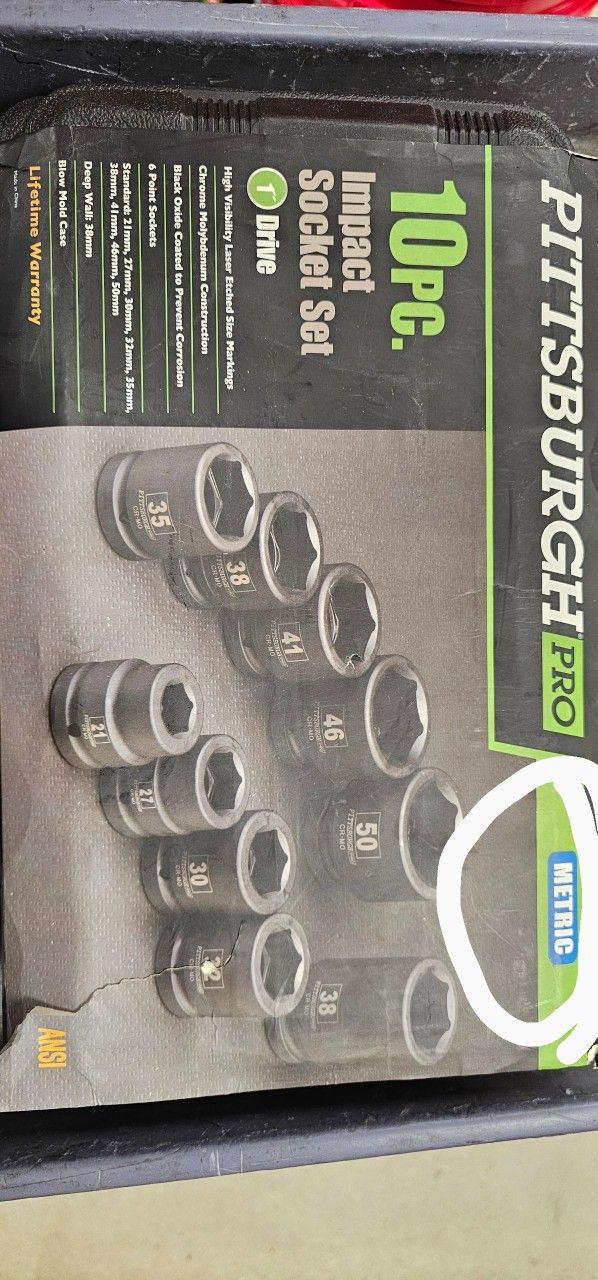 SAE 3/4 Socket Set