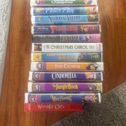 Disney VHS Tapes