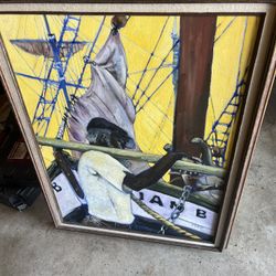 Original Artwork  27” Wide X 35” Long