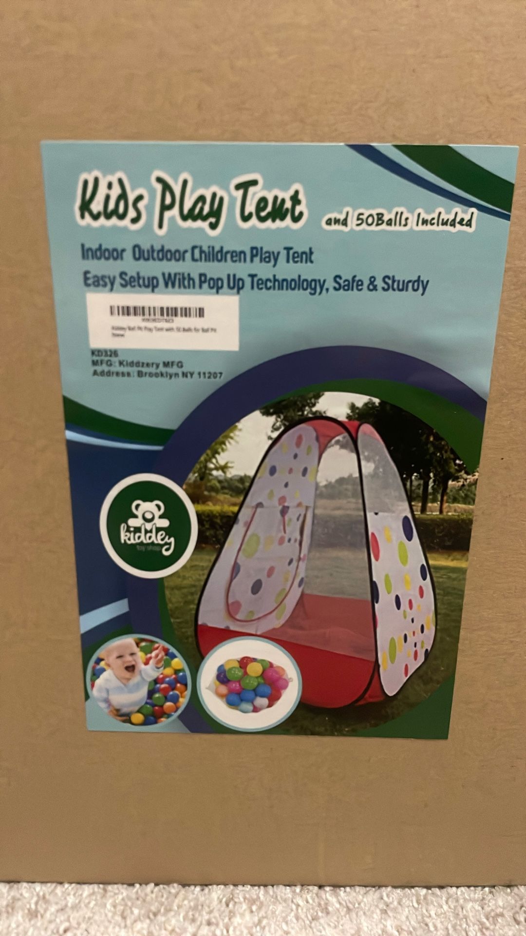 Kids Ball Pit Tent - Unopened