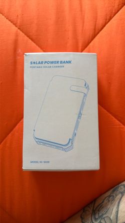Solar power bank