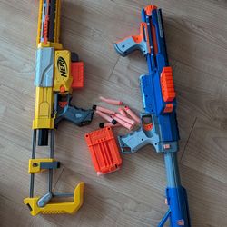 Nerf guns+ darts