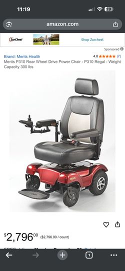 Merits Health Regal P310 Power Wheelchair