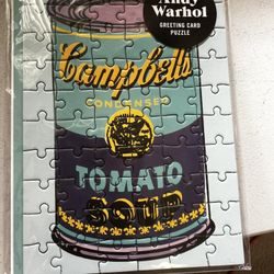 Andy Warhol Greeting Card Puzzle