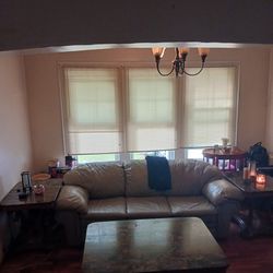 Couch, Coffee Table, and 2 End Tables. 