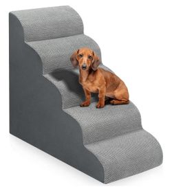 New Extra Tall 5 Step Pet Dog Stairs 28.7H