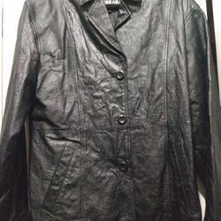 Gianni Ferrara Leather Jacket Size/L