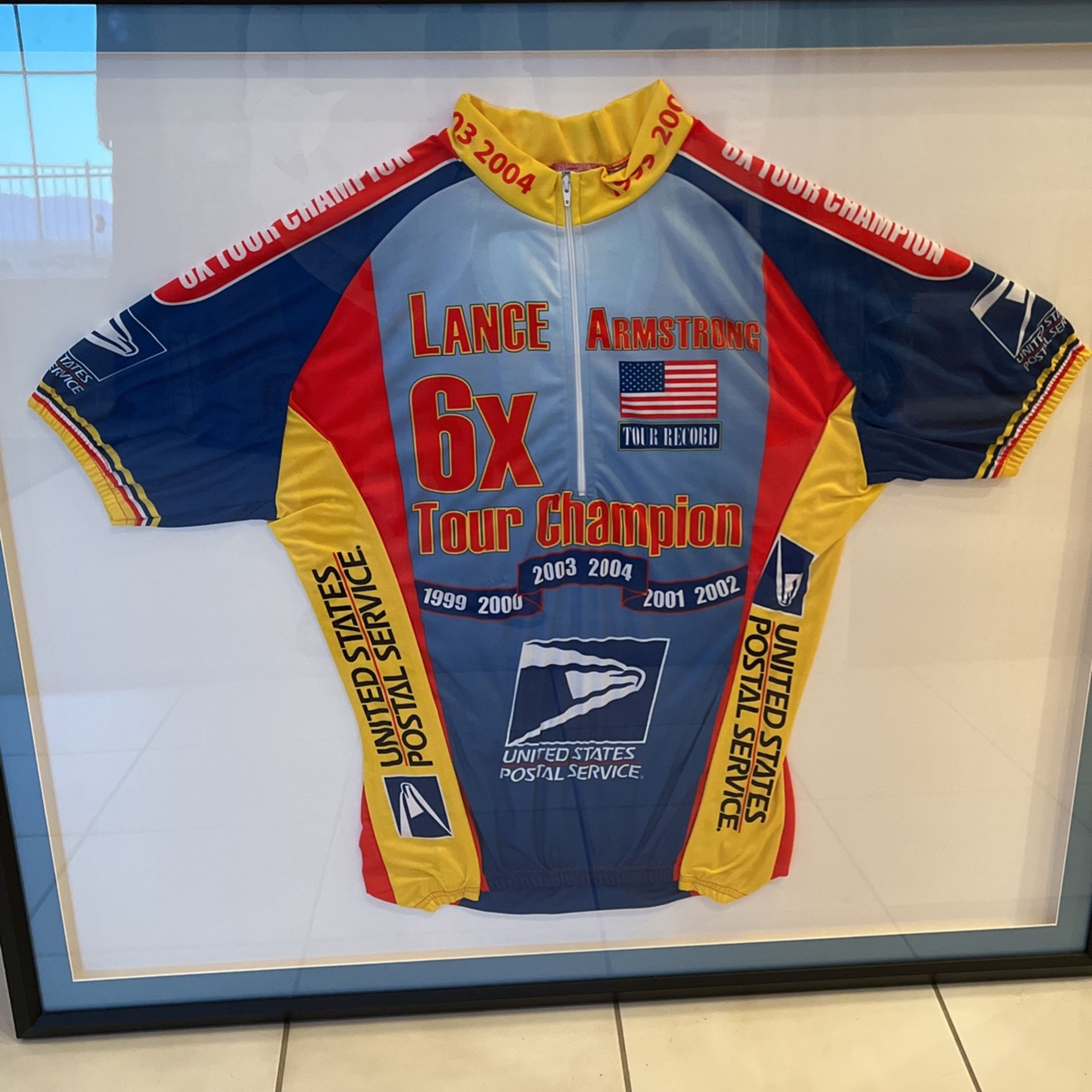 Lance Armstrong Tour Champion Jersey