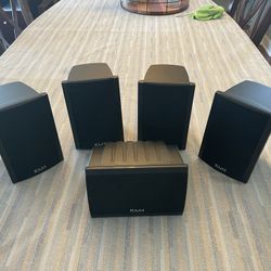 KLH ASW10-120B Subwoofer 8" Sub Home Theater System SS-02