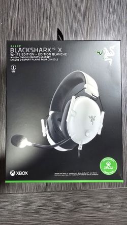 Razer BlackShark V2 X – White Edition • Wired Esports Headset • Xbox / PC / PS5 / Switch