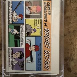 Ohtani TopPS Comic Career Highlights