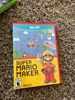 Super Mario maker Wii U