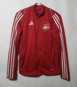ADIDAS ARSENAL ANTHEM YOUTH WOMENS TRACK JACKET SIZE L -13/14 Y