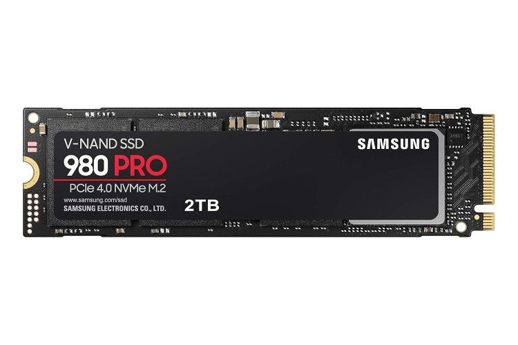 Samsung 980 PRO SSD 2TB PCIe NVMe Gen 4 Gaming M.2 Internal Solid State Drive (OBO)
