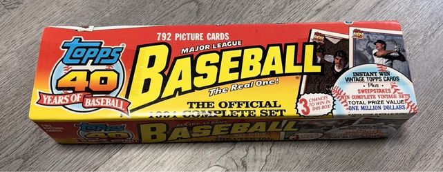 Topps Baseball 1991 Complete Set
