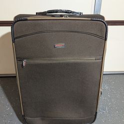 26 in Mid-Large Rolling Luggage/Suitcase - Brown