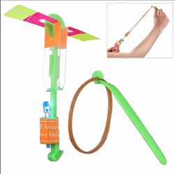 Slingshot Flying Helicopter with Multicolor LED