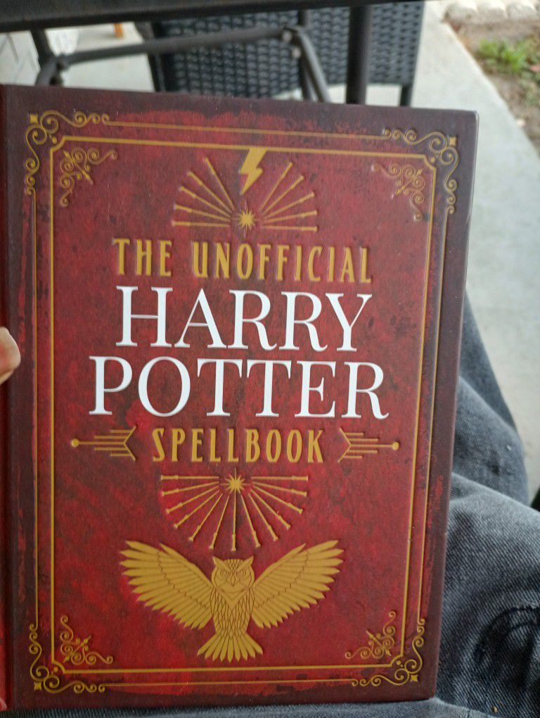 The Unofficial Harry Potter Spell Book Spellbook ~ Hardcover ~ BRAND NEW!