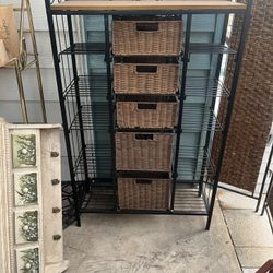 Storage With Shelves And Bins 