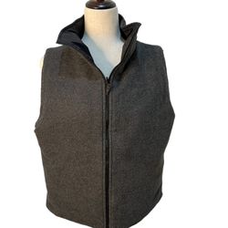 NEW No Boundaries Reversible Nylon And Fleece Full Zip Vest Juniors Sz 11/13 NWT