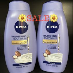 🛍NIVEA NOURISHING BODY WASH (TWO PACK)