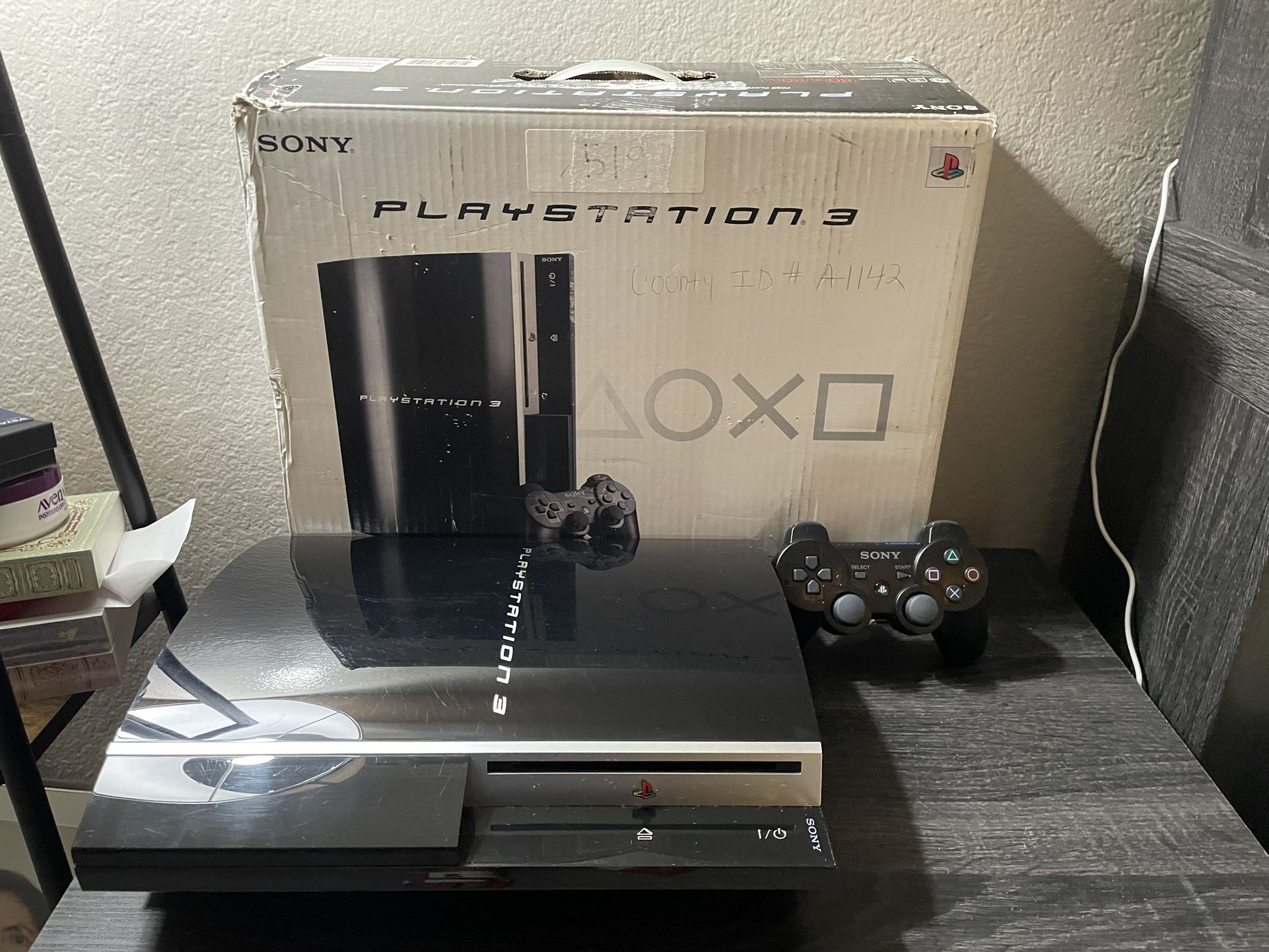 Sony PlayStation 3 PS3 CECHL01 Gaming Console + 1x Controller HDMI WiFi Blu-Ray