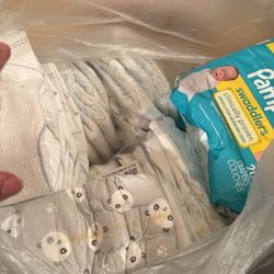 Baby Diapers Newborn 60 Diapers