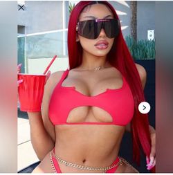 Fashion Nova A Little Less Shade 2 Piece Swimsuit. ****ONLY THE TOP