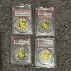 2023 Pikachu Yokohama Coin PSA 9 & 10
