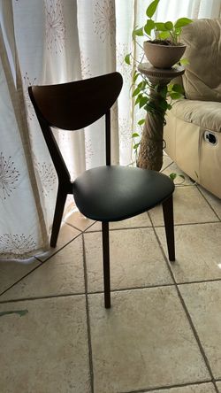 Accent desk office study wooden chair
