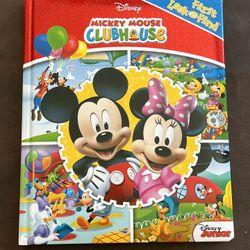 My First Look & Find Board Book Mickey Mouse Clubhouse