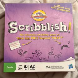 New Cranium Scribblish Game