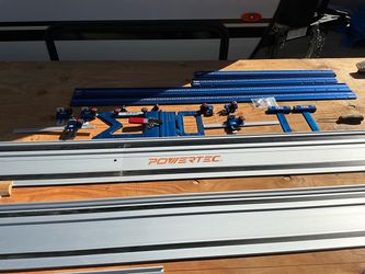 TSO Parallel Guide System TPG 30”+50”Set with rip system