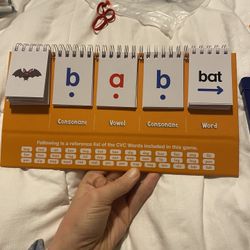 CVC Word Games, Phonics, Flashcard For Preschool