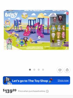 Bluey Playdate Playground Set with 24 Pieces