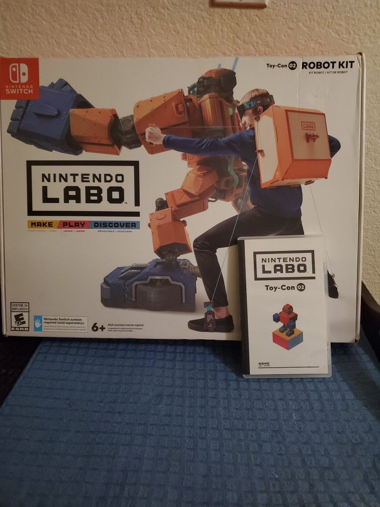 Nintendo Switch Labo Toy-Con 02 Robot Kit & Game