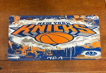New York Knicks license plate