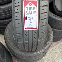 205-60-16 Sentury Touring Full Used Tire Set $240 Free Mounting And Balancing 
