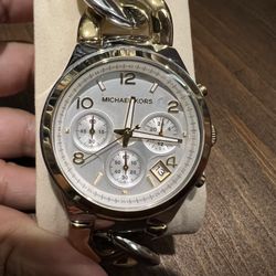 Michael Kors 2 Tone Watch 