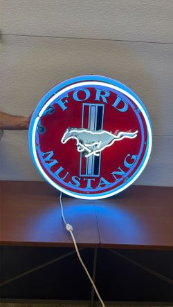 Mustang Neon Sign