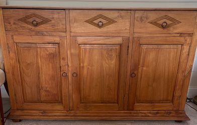 Solid Wood-3 Drawer-3 Door