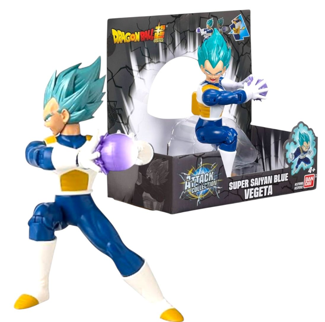 Dragon Ball Z - Super Attack Collection Super Saiyan Blue Vegeta -bandai