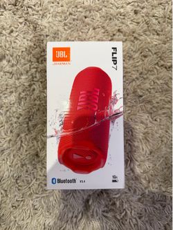 Red JBL speaker