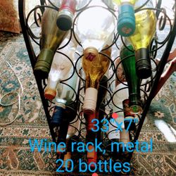 Metal Wine Rack