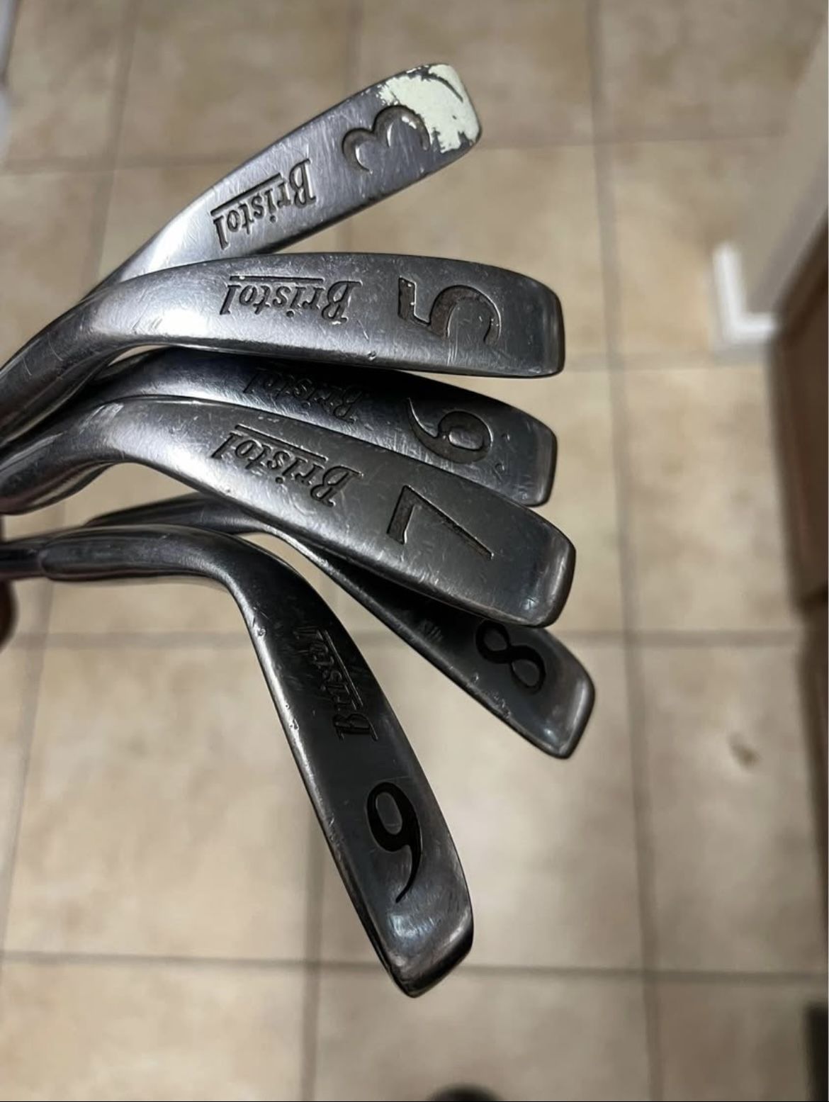 taylormade P7CB iron set 4-Pw Shaft stiff N.S. PRO MODUS, Grip Midsized.