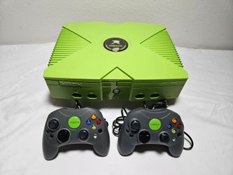 Custom Special Edition Mountain Dew Original Xbox With Loaded 2TB Hard Drive