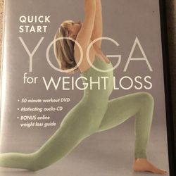Gaiam Quick Start Yoga for Weight Loss [DVD plus audio CD] With Suzanne Deason