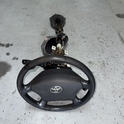 Steering Column Floor Shift Tilt Wheel Fits 05-11 TOYOTA TACOMA COMPLETE W/KEY